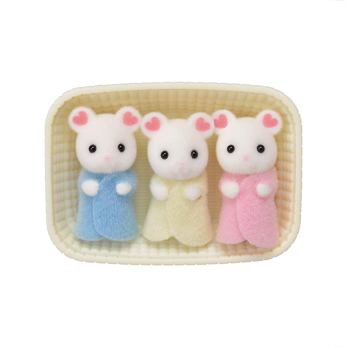 SYLVANIAN FAMILIES - Sylvanian Families Calico Critters 3 Bebitos Ratoncitos