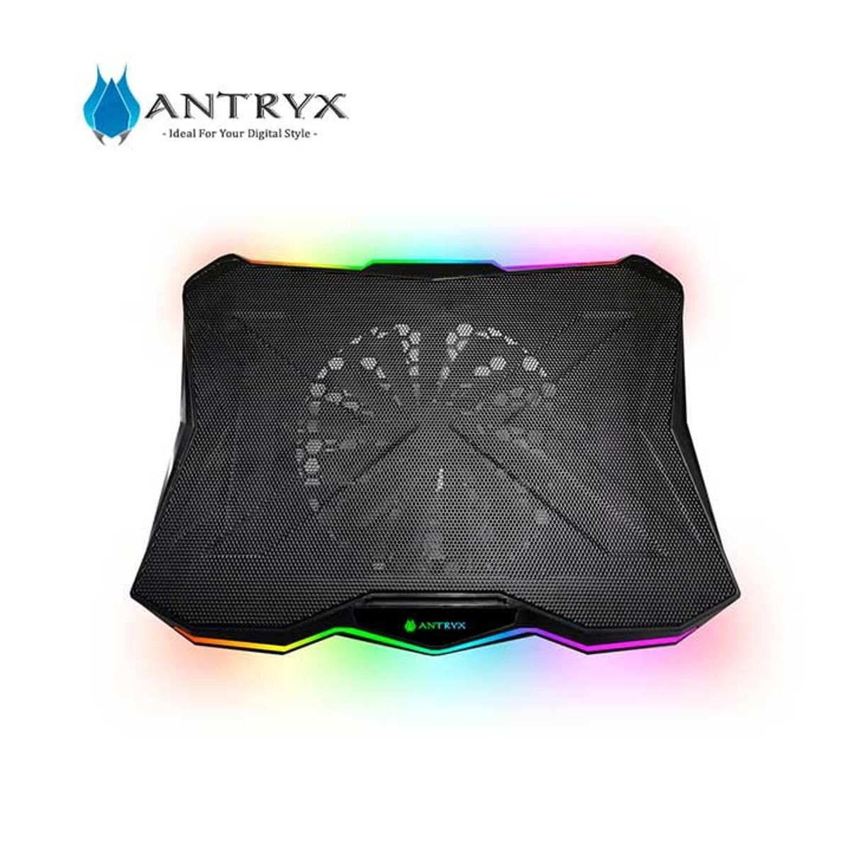 ANTRYX - COOLER PARA LAPTOP GAMER ANTRYX XTREME AIRX500K PARA HASTA 17 PULGADAS