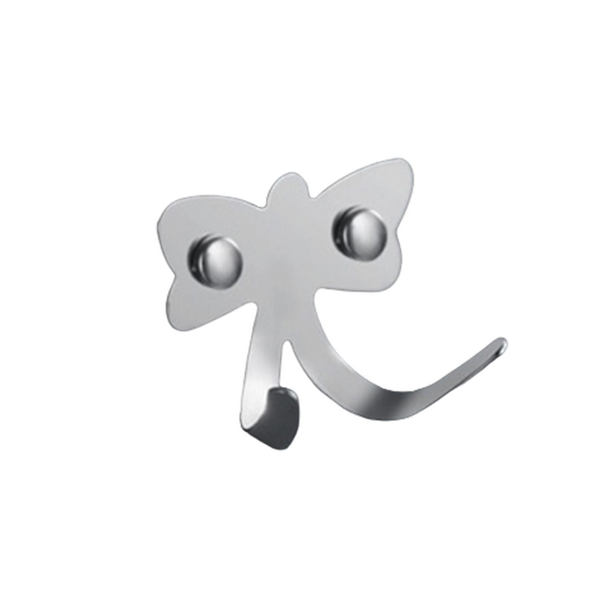 GENERICO - Perchero Mariposa en Acero Plateado