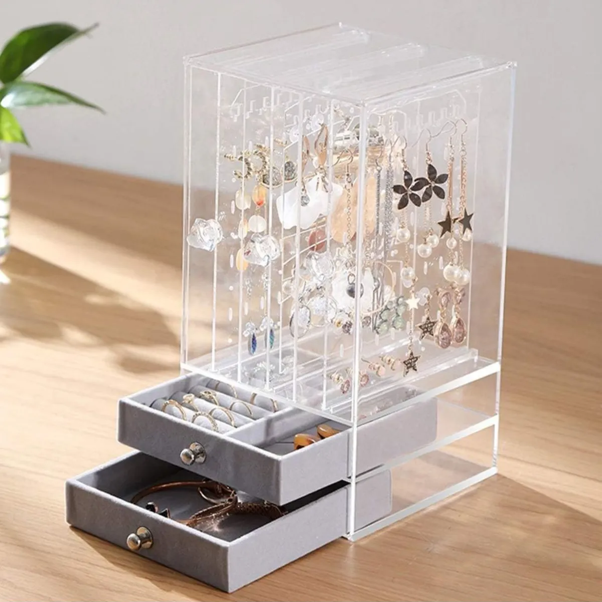 IMPORTADO MC - Organizador De Aretes Acrílico