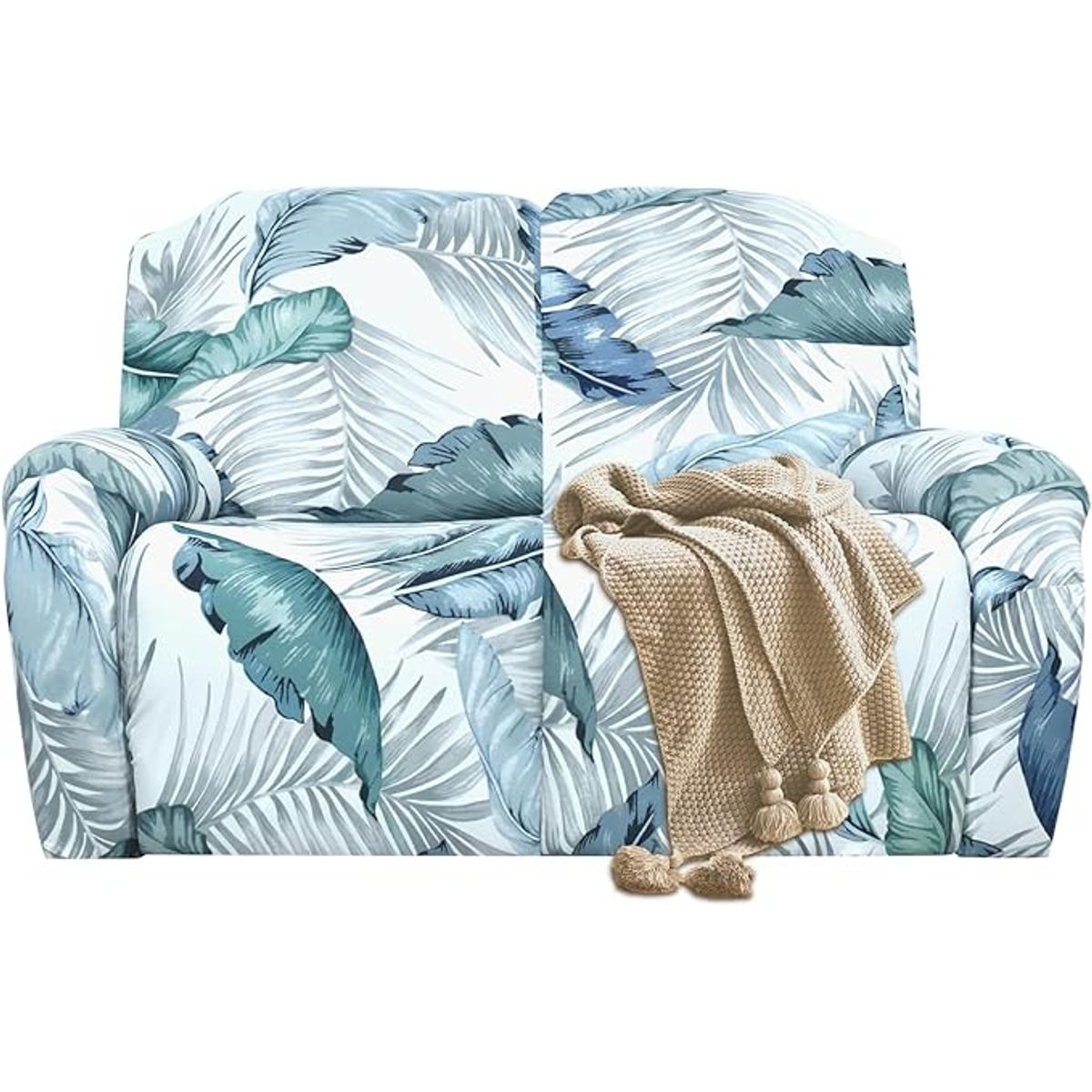 GENERICO - Fundas Spandex Set 1-2-3 cuerpos -Tipo L Set 2-3 - Turquesa c Diseño