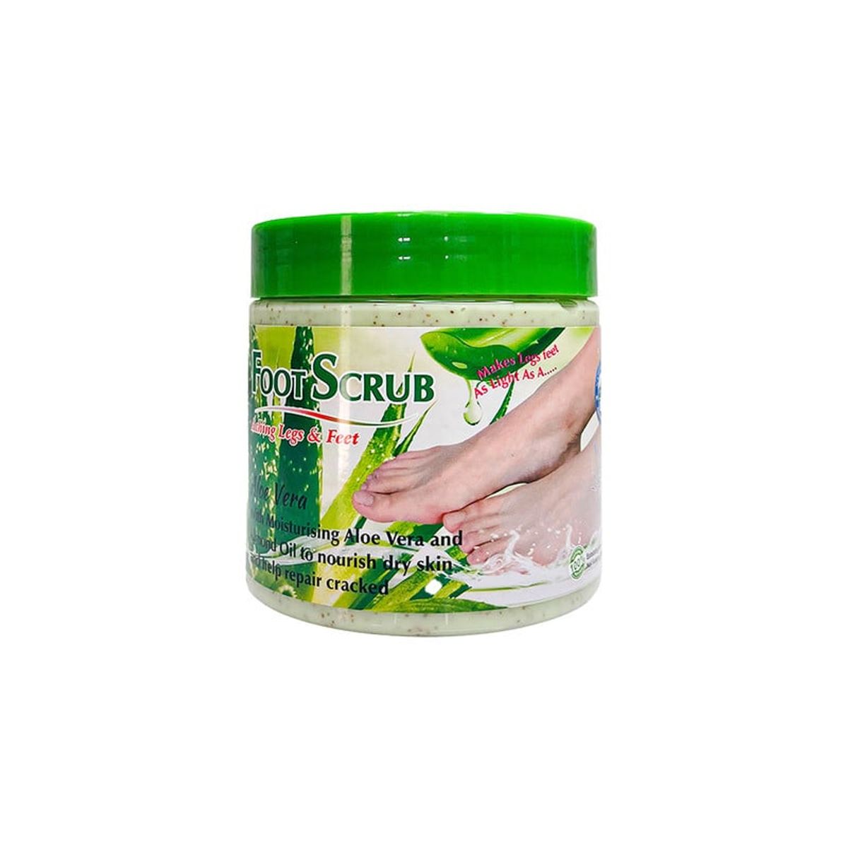 NEVADA NATURAL PRODUCTS - Crema Rosa + Exfoliante para los Pies 120ml Aloe Vera 500ml