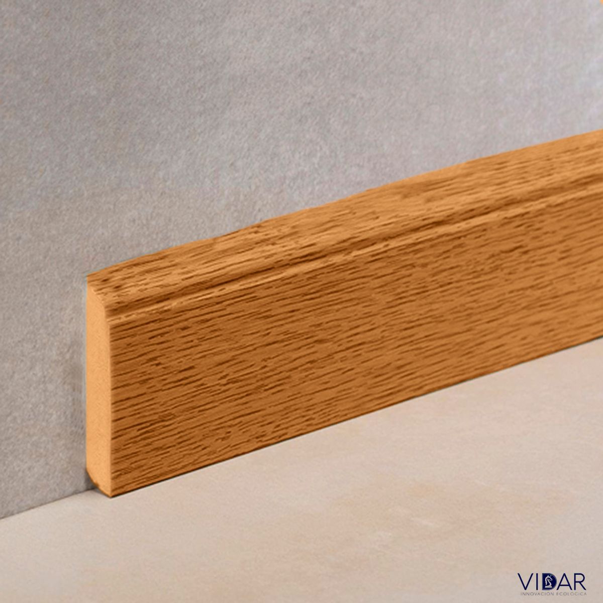 VIDAR - ZOCALO HDF ROBLE CEREZO VENTA POR CAJA DE 10 UNIDADES