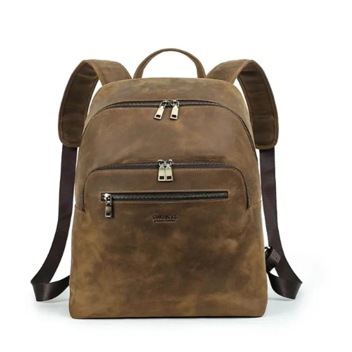 CONTACT - Mochila Vintage de Cuero Genuino Contacts MB235