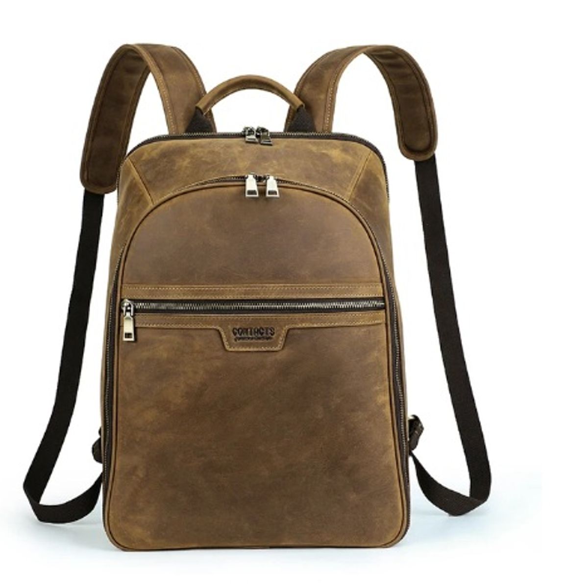 CONTACTS - Mochila Vintage de Cuero Genuino Contacts MB233