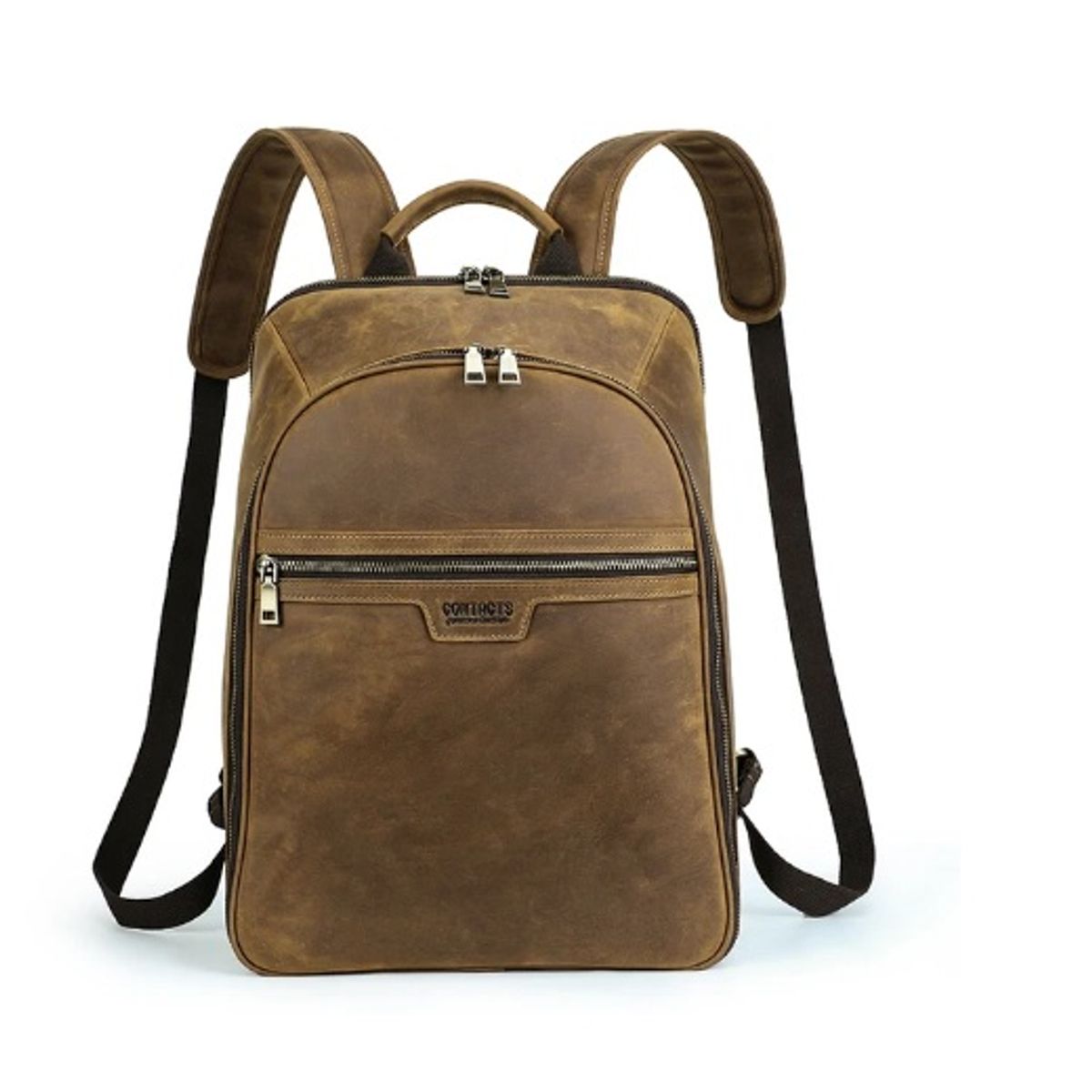 CONTACTS - Mochila Vintage de Cuero Genuino Contacts MB233