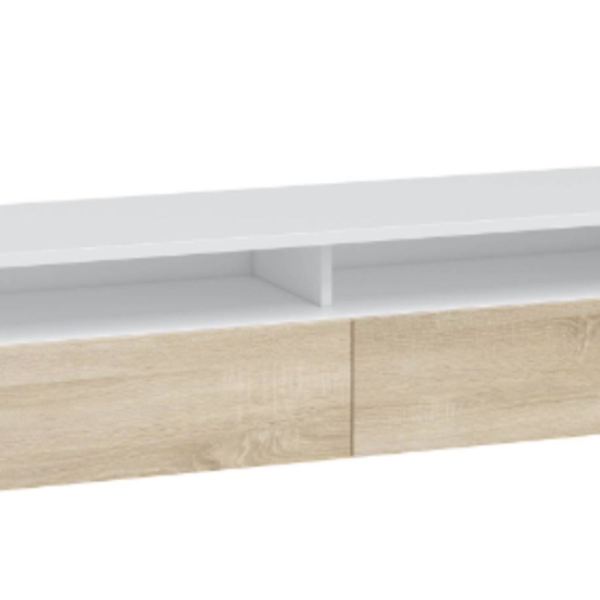 NACION MUEBLES - CENTRO DE ENTRETENIMIENTO VALENCIA COLOR BLANCO NM