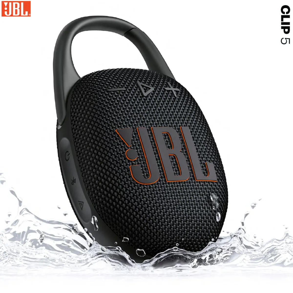 JBL - JBL CLIP 5 Parlante Bluetooth 5.3 Portatil Acuatico IP67 Extra Bass
