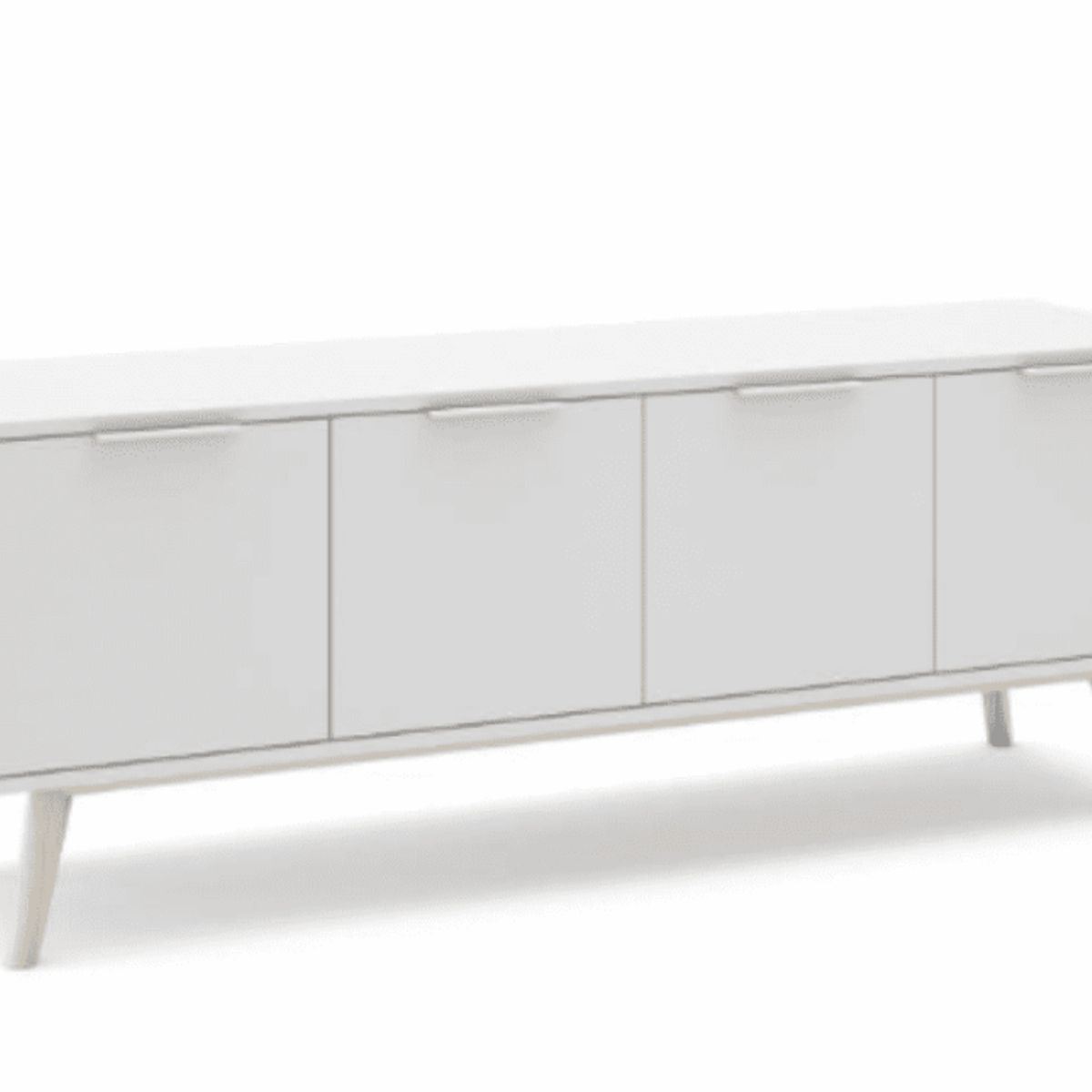 NACION MUEBLES - CENTRO DE ENTRETENIMIENTO SANTIAGO COLOR BLANCO NM