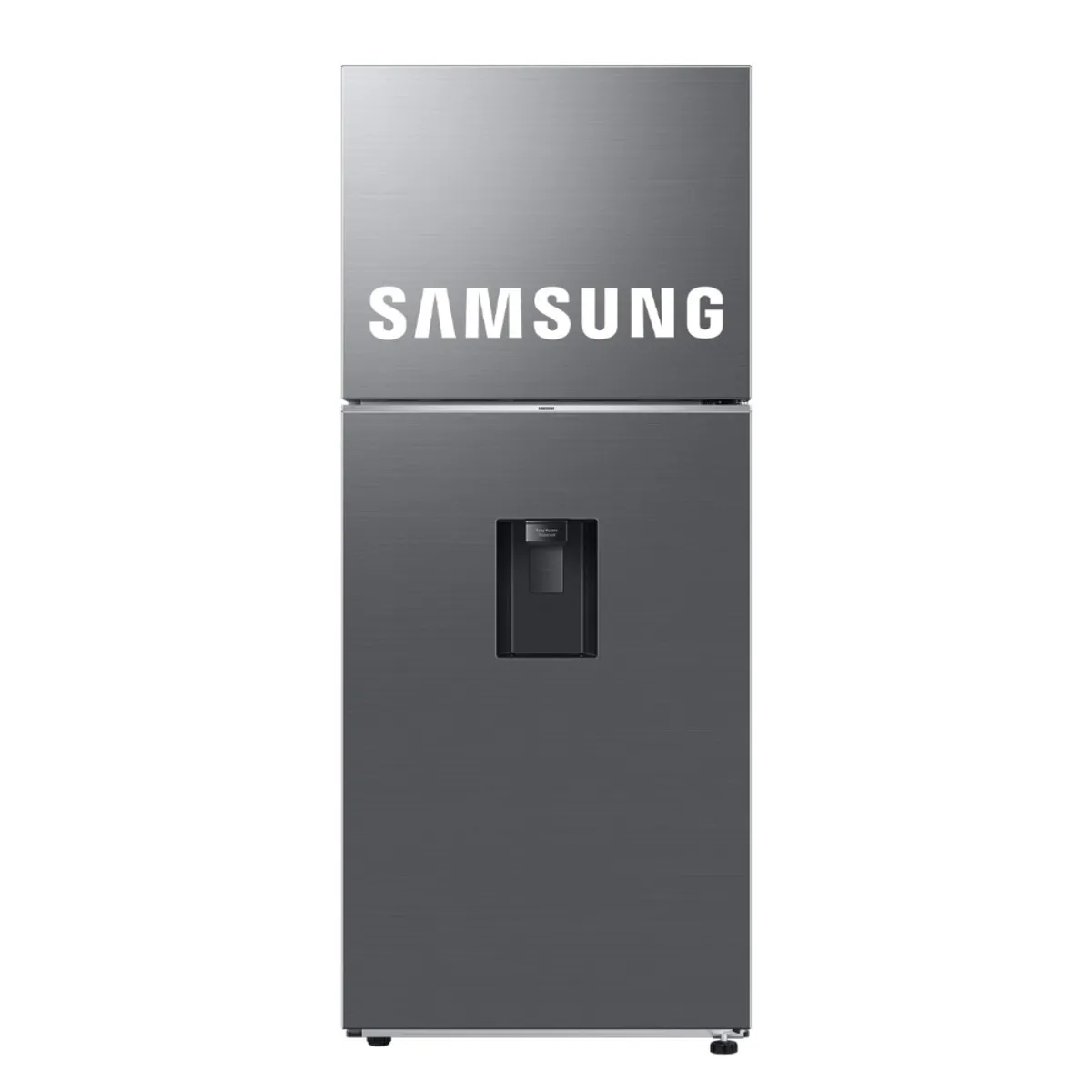 SAMSUNG - Refrigeradora Samsung 384LT Top Mount Freezer con dispensador Silver