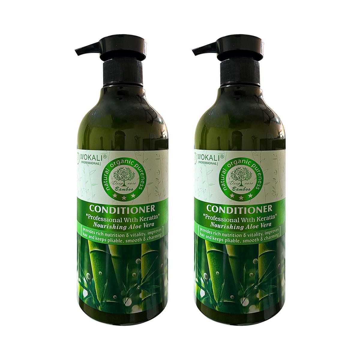 WOKALI - Acondicionador De Bamboo Wokali 550ml 2 Unidades