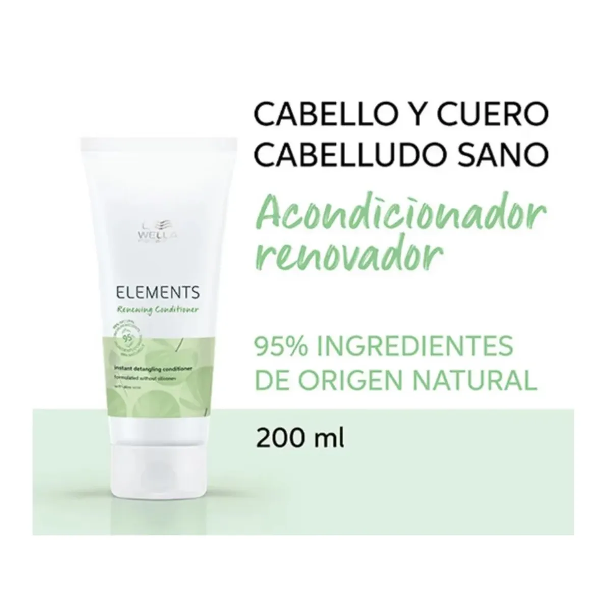 WELLA - Acondicionador Renovador Elements Wella Professionals 200ml