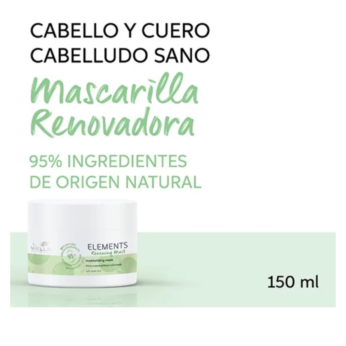 WELLA - Mascarilla Renovador Elements Wella Professionals 150ml