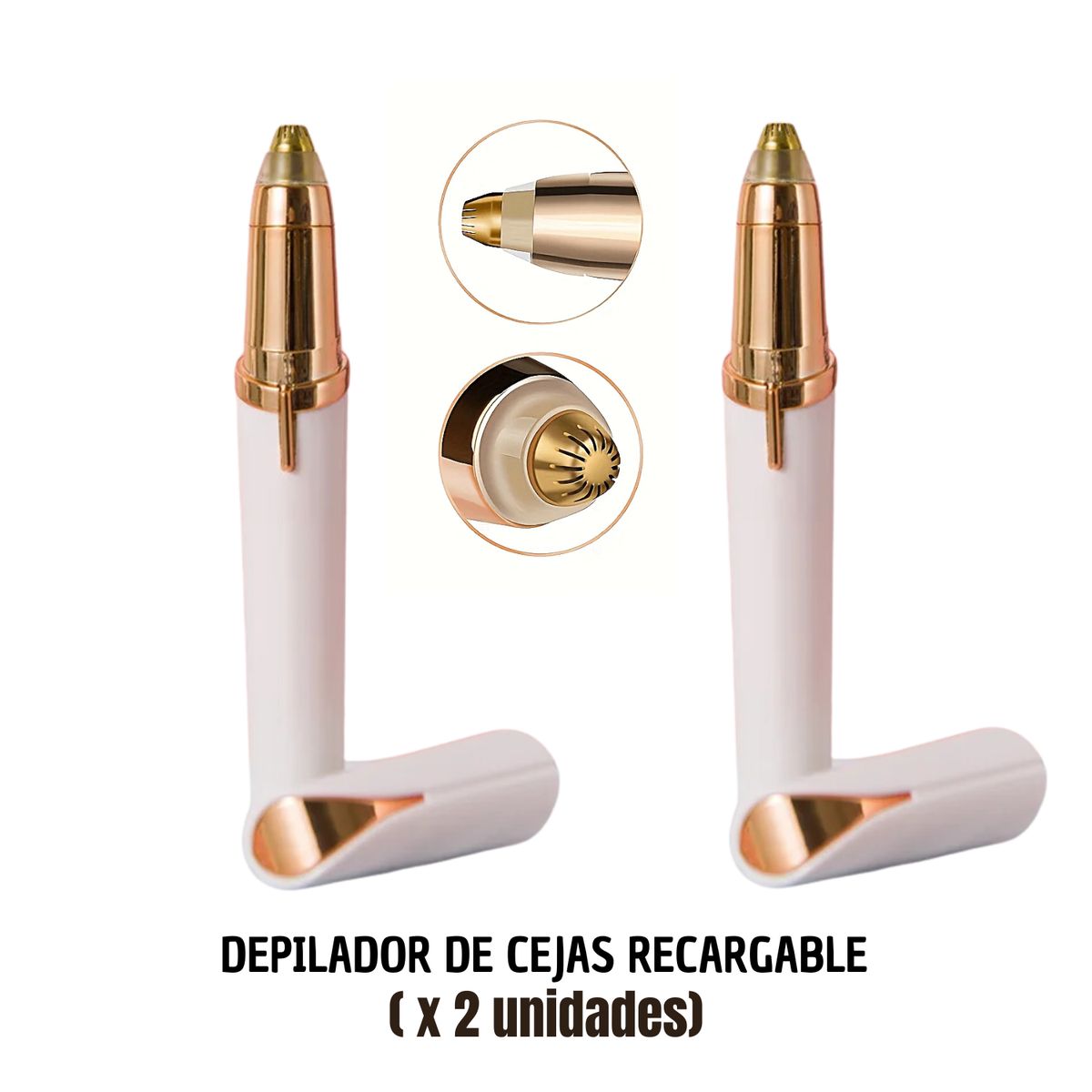 OEM - Depilador de Cejas Recargable x 2 unidades