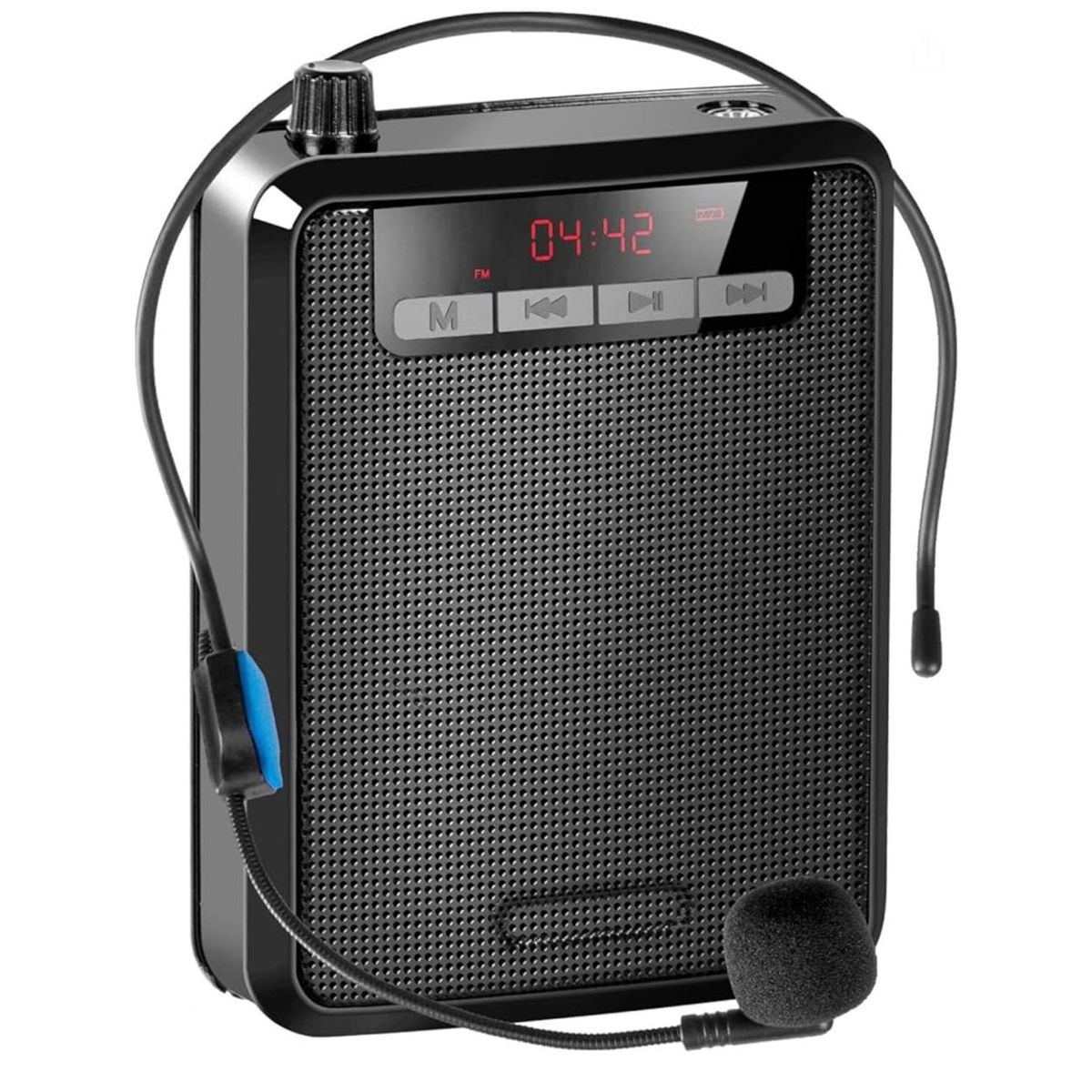 SEISA - Amplificador de Voz Portátil con Micrófono con Vincha Recargable