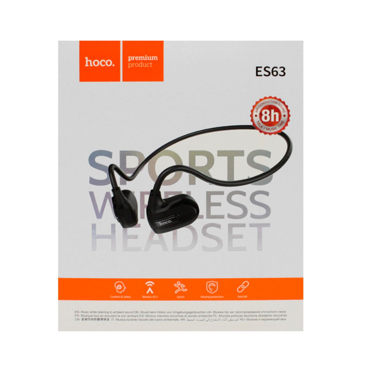 HOCO - Audifono HOCO Bluetooth 5,3 Deportivo Auriculares inalambrico alta calidad HOCO ES63
