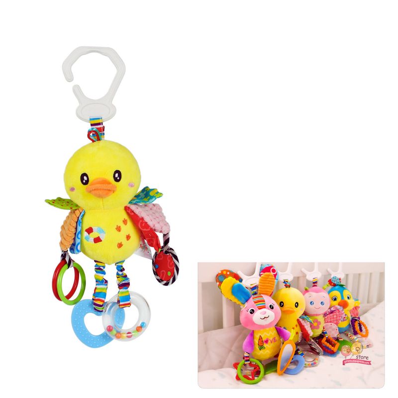 GENERICO - Peluche Sensorial Happy Monkey pollito