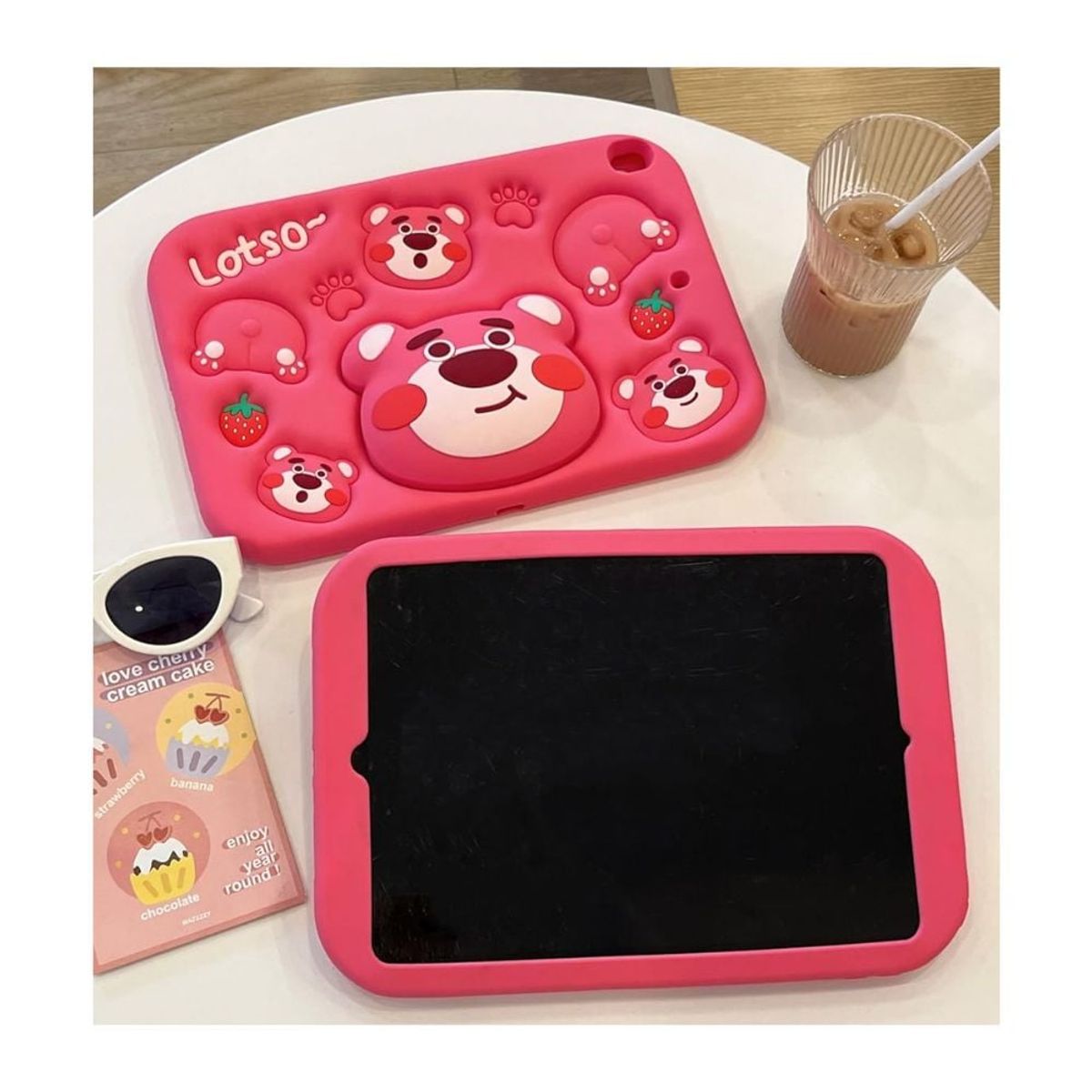 GENERICO - Funda 3D case para IPAD 10 2022 FUCSIA LOTSO