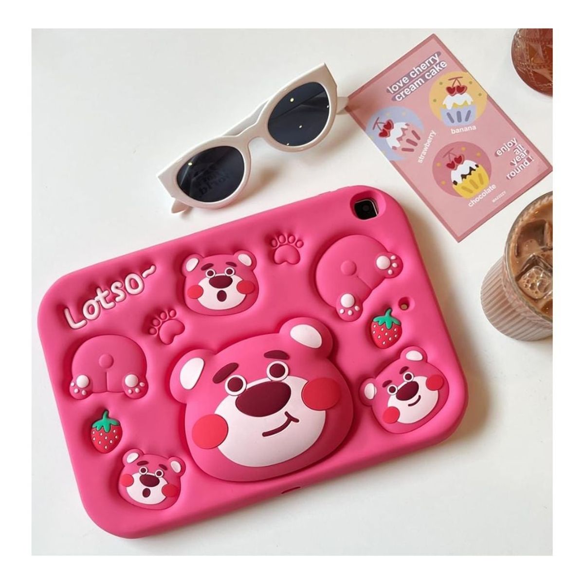 GENERICO - Funda 3D case para IPAD 10 2022 FUCSIA LOTSO