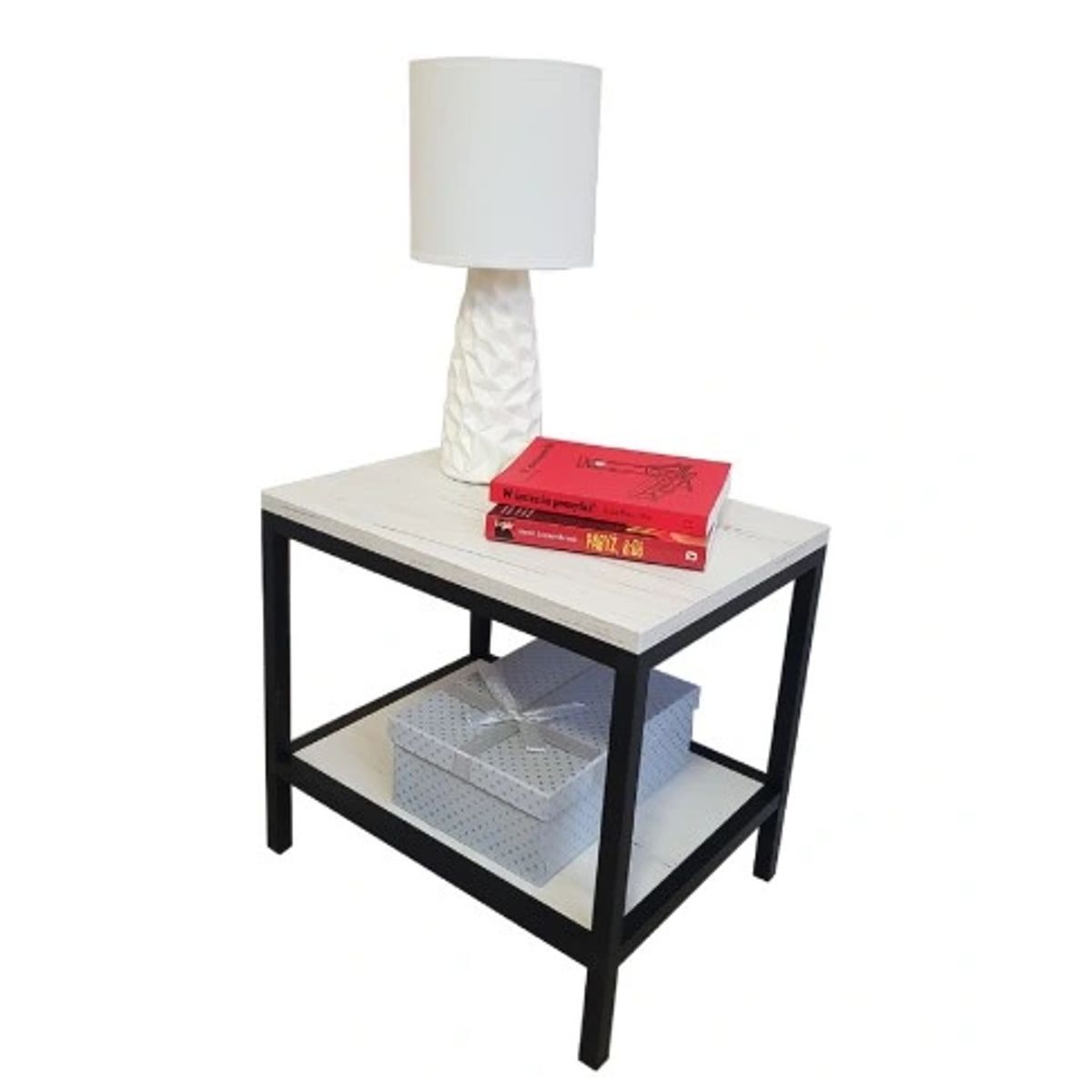 NACION MUEBLES - VELADOR GIORGIA COLOR BLANCO NM