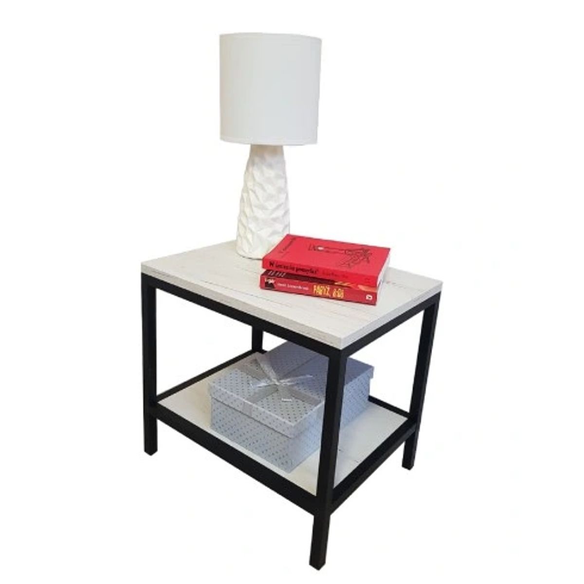 NACION MUEBLES - VELADOR GIORGIA COLOR BLANCO NM