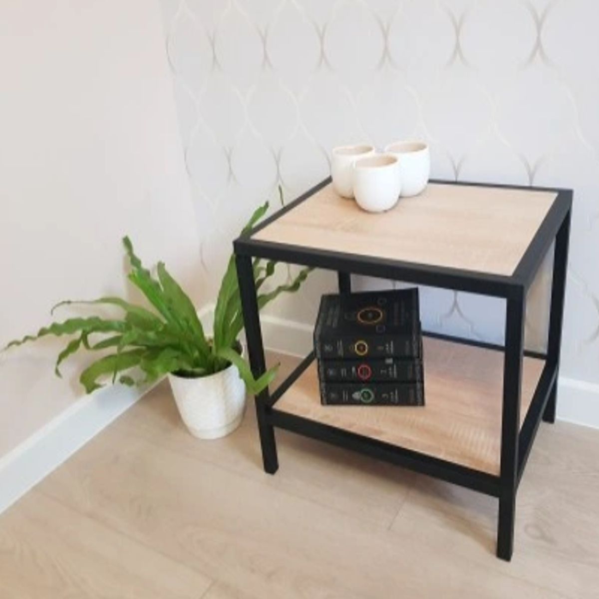 NACION MUEBLES - VELADOR GRECIA COLOR ALBA NM