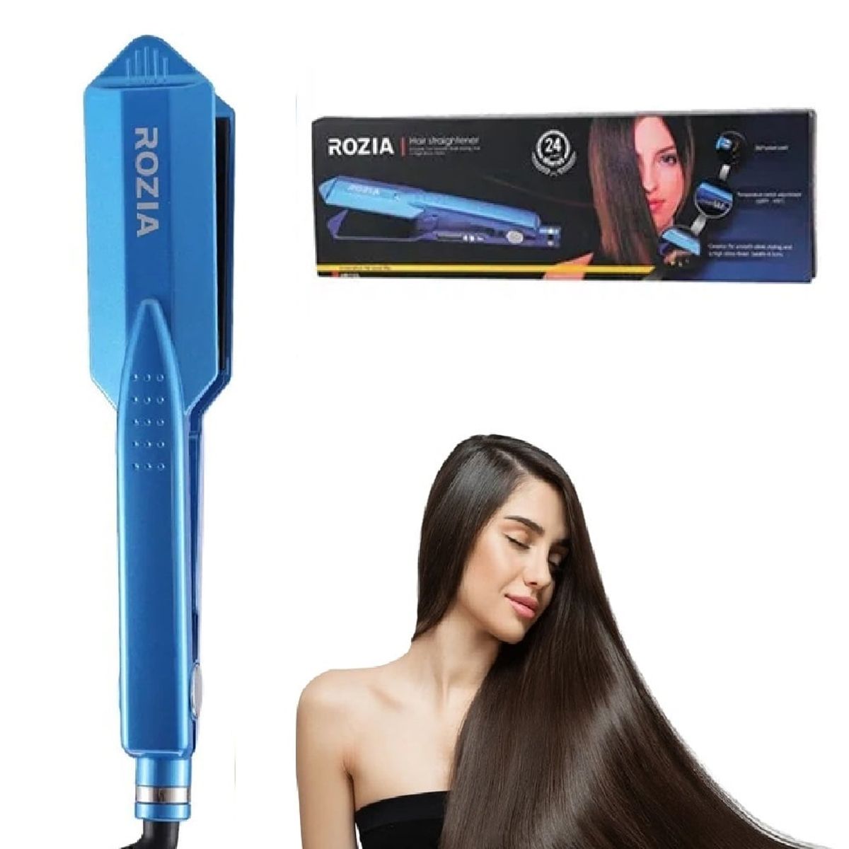 GENERICO - Laceado Cabello Rozia Plancha Profesional  Alisador Rizador Genieka