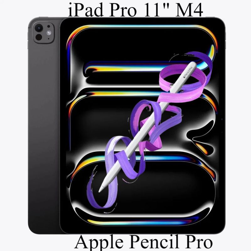 APPLE - IPAD PRO 11 M4 256GB WIFI - SPACE BLACK + APPLE PENCIL PRO.