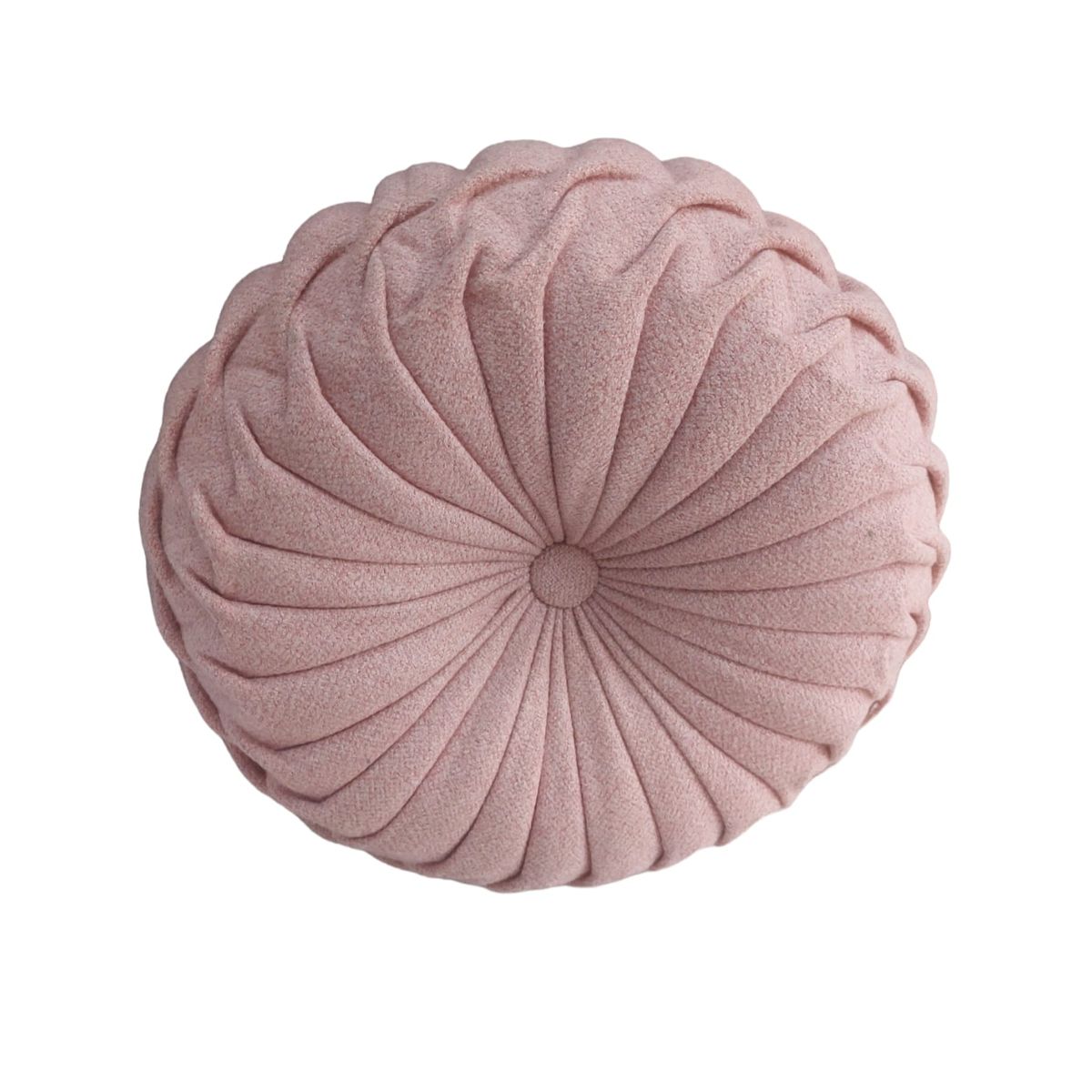 GENERICO - Cojín Decorativo Zenith Redondo Palo Rosa