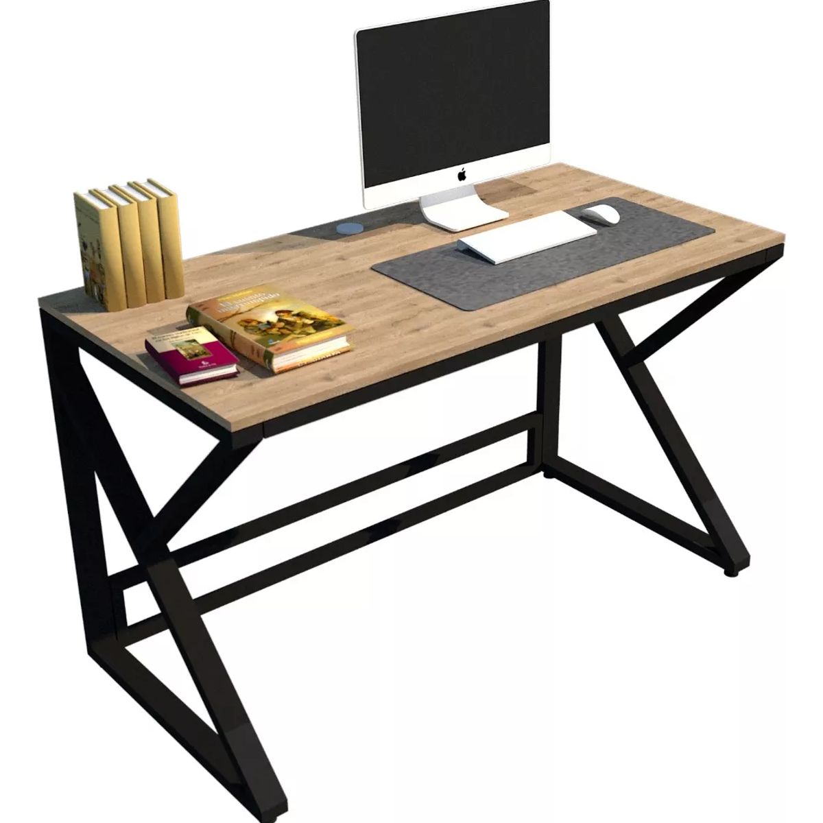 NACION MUEBLES - ESCRITORIO SEBASTIAN COLOR MARRON