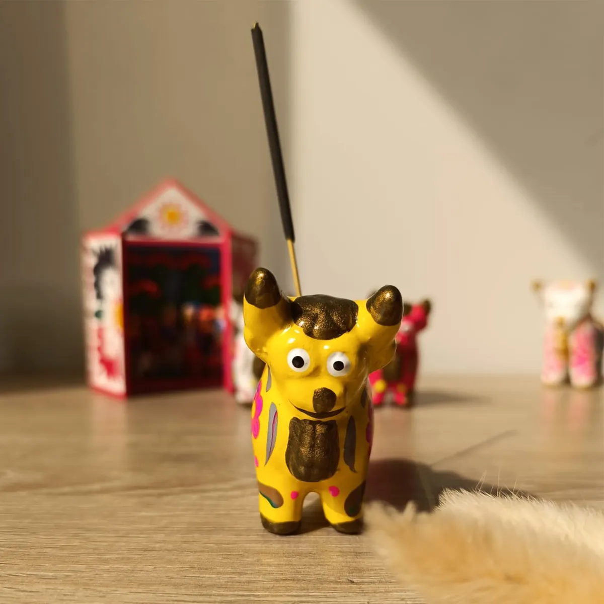 GENERICO - Artesanía Torito de Pucará Multicolor 6 x 6,5