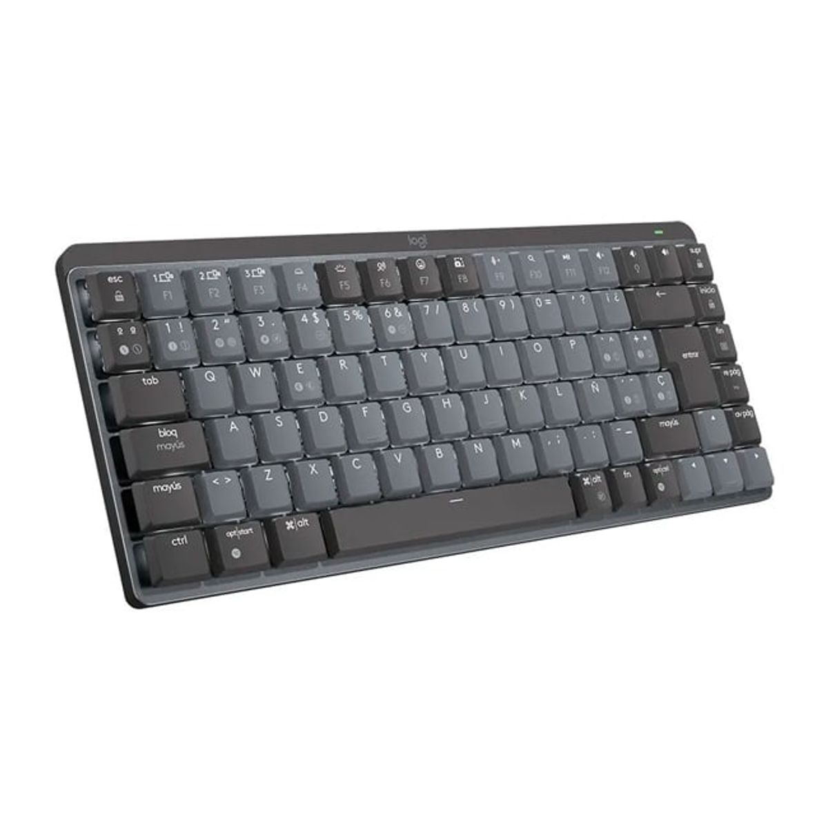 LOGITECH - TECLADO LOGITECH MX MECHANICAL MINI WIRELESSBT ILUMINATED BLACK
