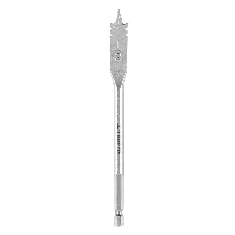 TRUPER - Broca 1/2" (13 mm) Tipo Paleta para Madera 11372 Truper