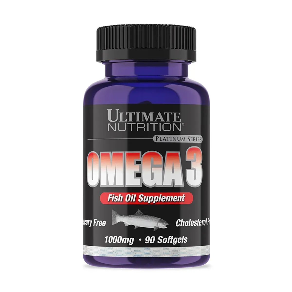 ULTIMATE NUTRITION - Fish Oil Ultimate Nutrition 90 Cápsulas Omega-3 Dha Epa- Tienda Física