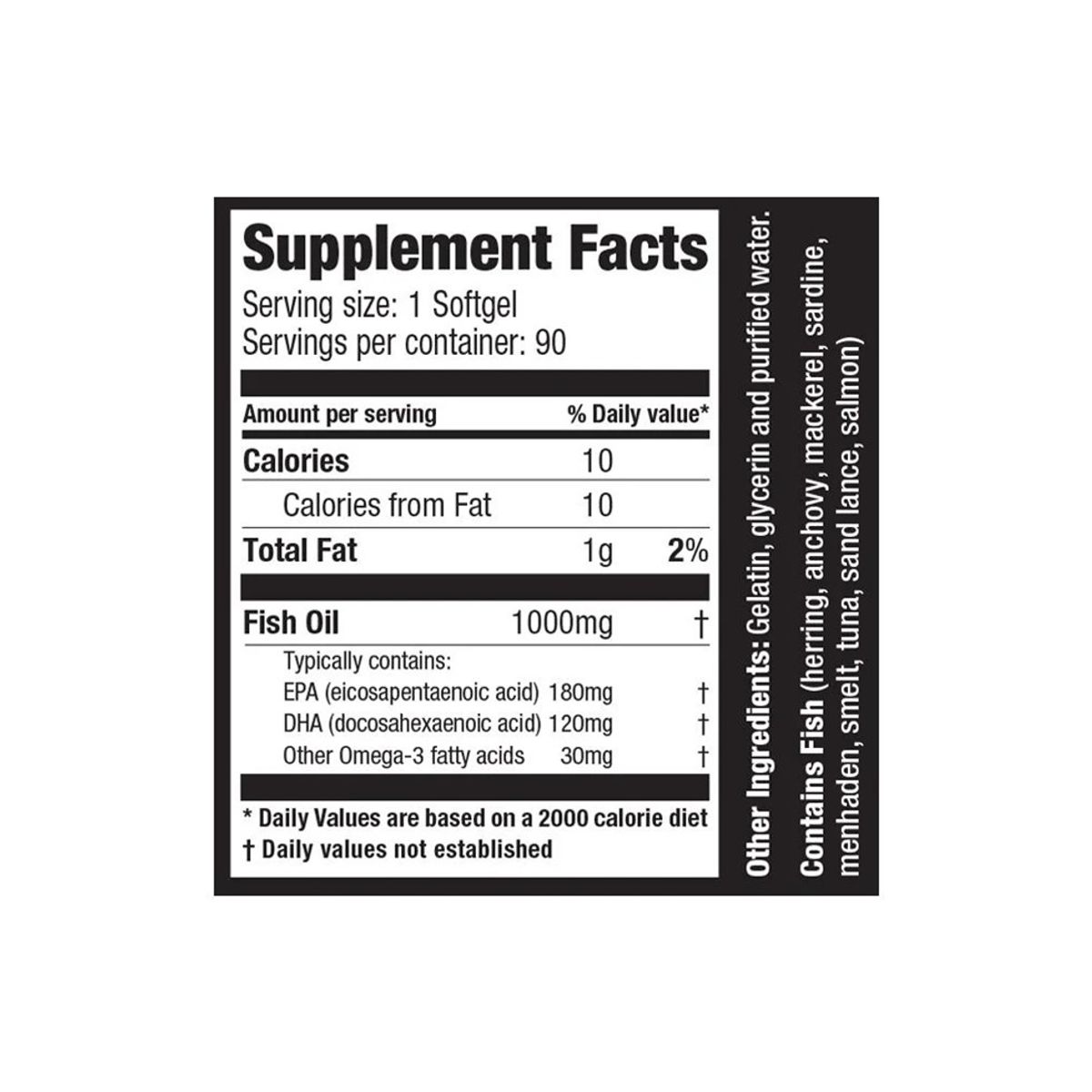 ULTIMATE NUTRITION - Fish Oil Ultimate Nutrition 90 Cápsulas Omega-3 Dha Epa- Tienda Física