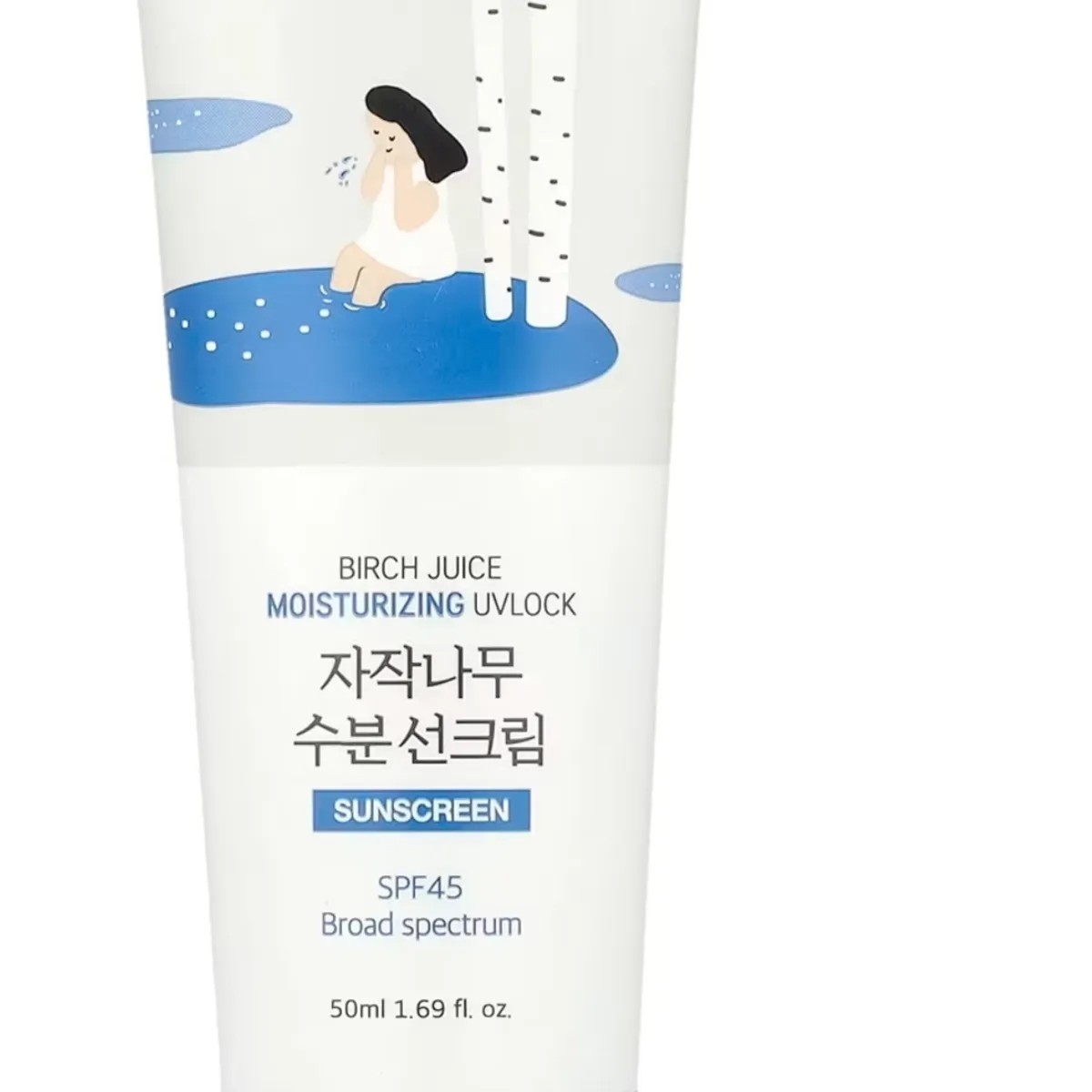 ROUND LAB - ROUND LAB Birch Juice Moisturizing Sunscreen 50mL contra rayos UVA UVB