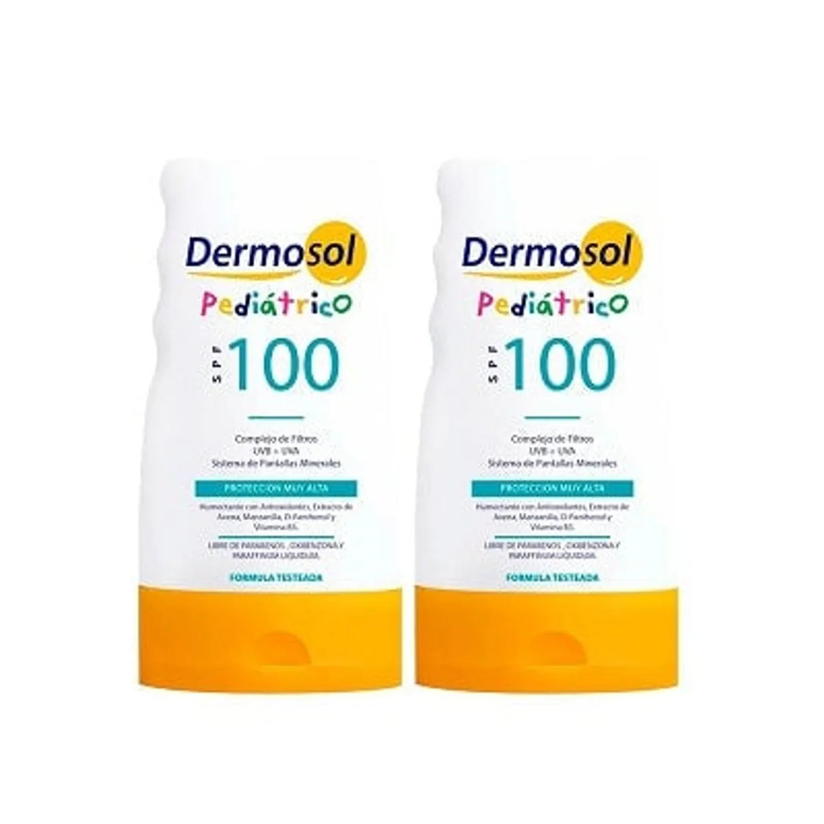 GENERICO - Crema Fotoprotectora Pediatrico 100 Spf Dermosol 60Gr 2 Unidades