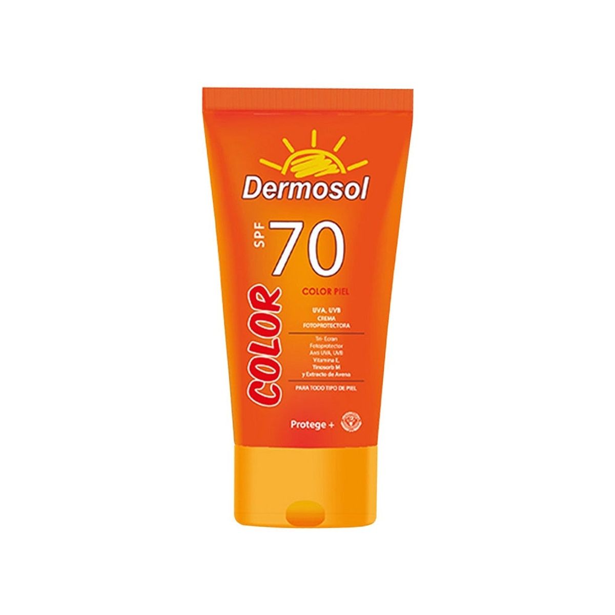 IMPORTADO MC - Protector Solar De Color Piel 70 Spf Dermosol 120Gr
