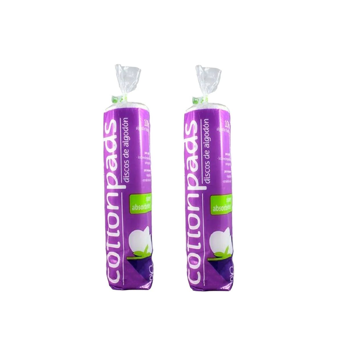 GENERICO - Discos De Algodón Cottonpads 120 Unid 2 Pack