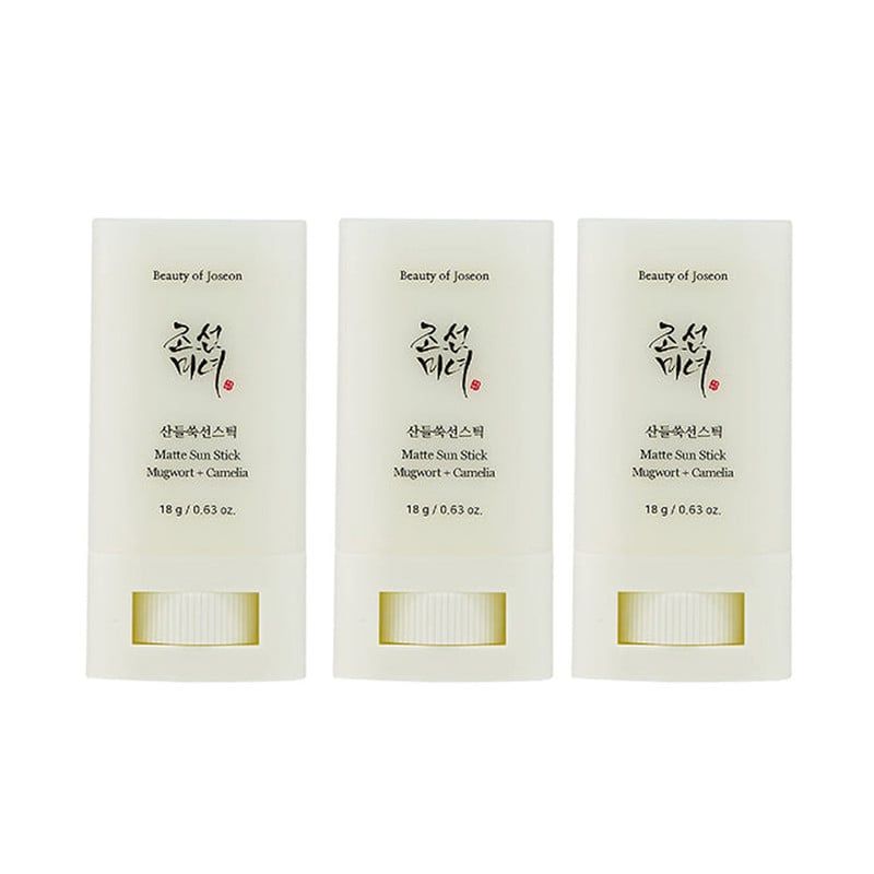 BEAUTY OF JOSEON - Matte Sun Stick Mugwot + Camelia Spf 50+ Beauty Of Joseon 18ml 3 Uni