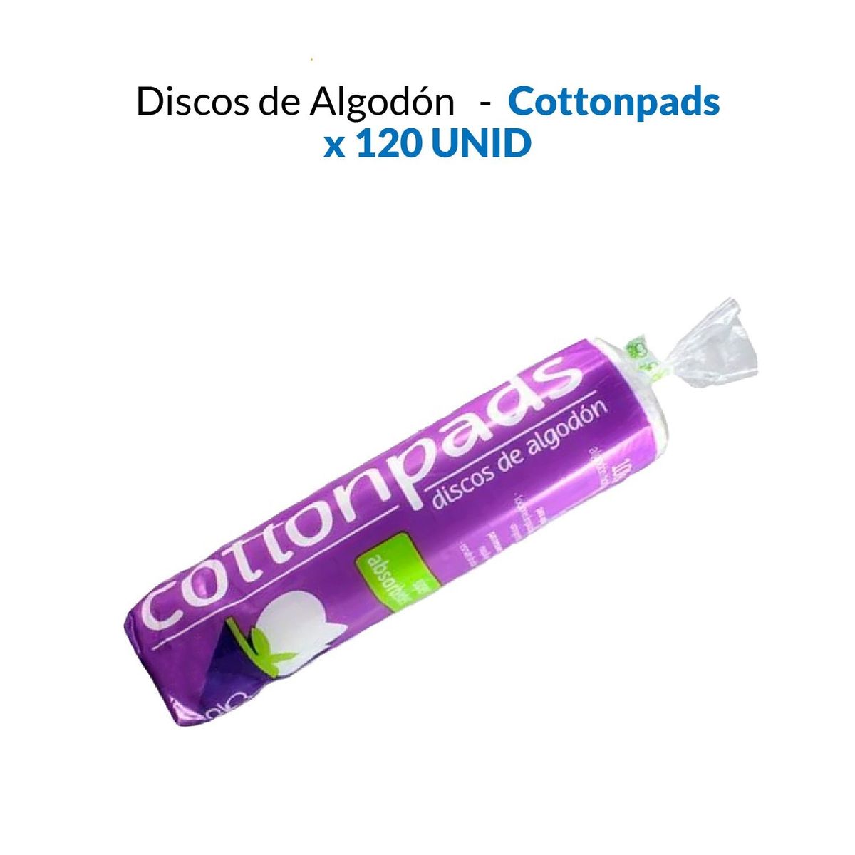 GENERICO - Discos De Algodón Cottonpads 120 Unid