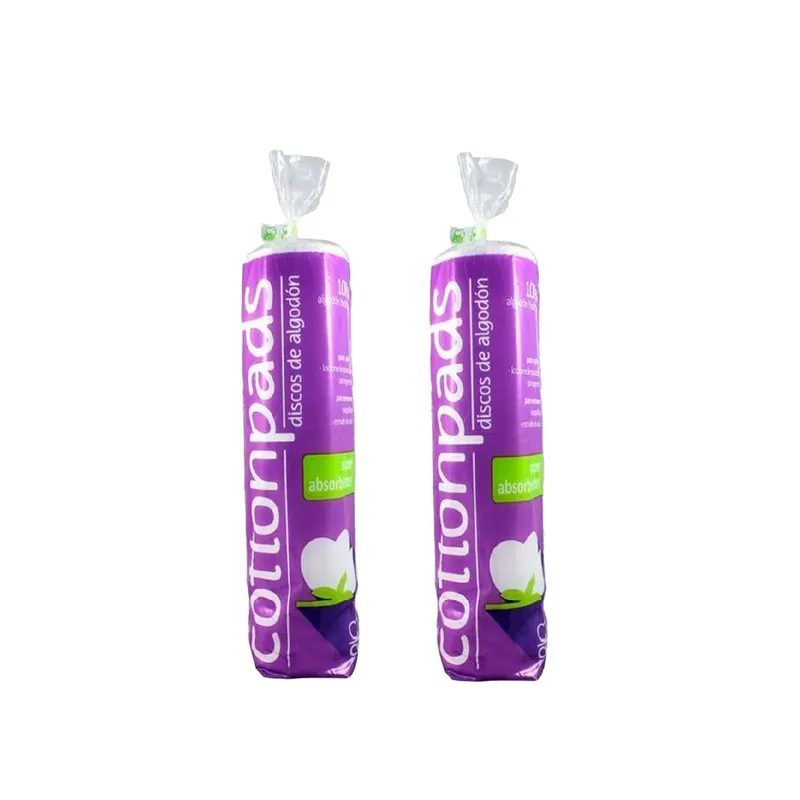 GENERICO - Discos De Algodón Cottonpads 120 Unid 2 Pack