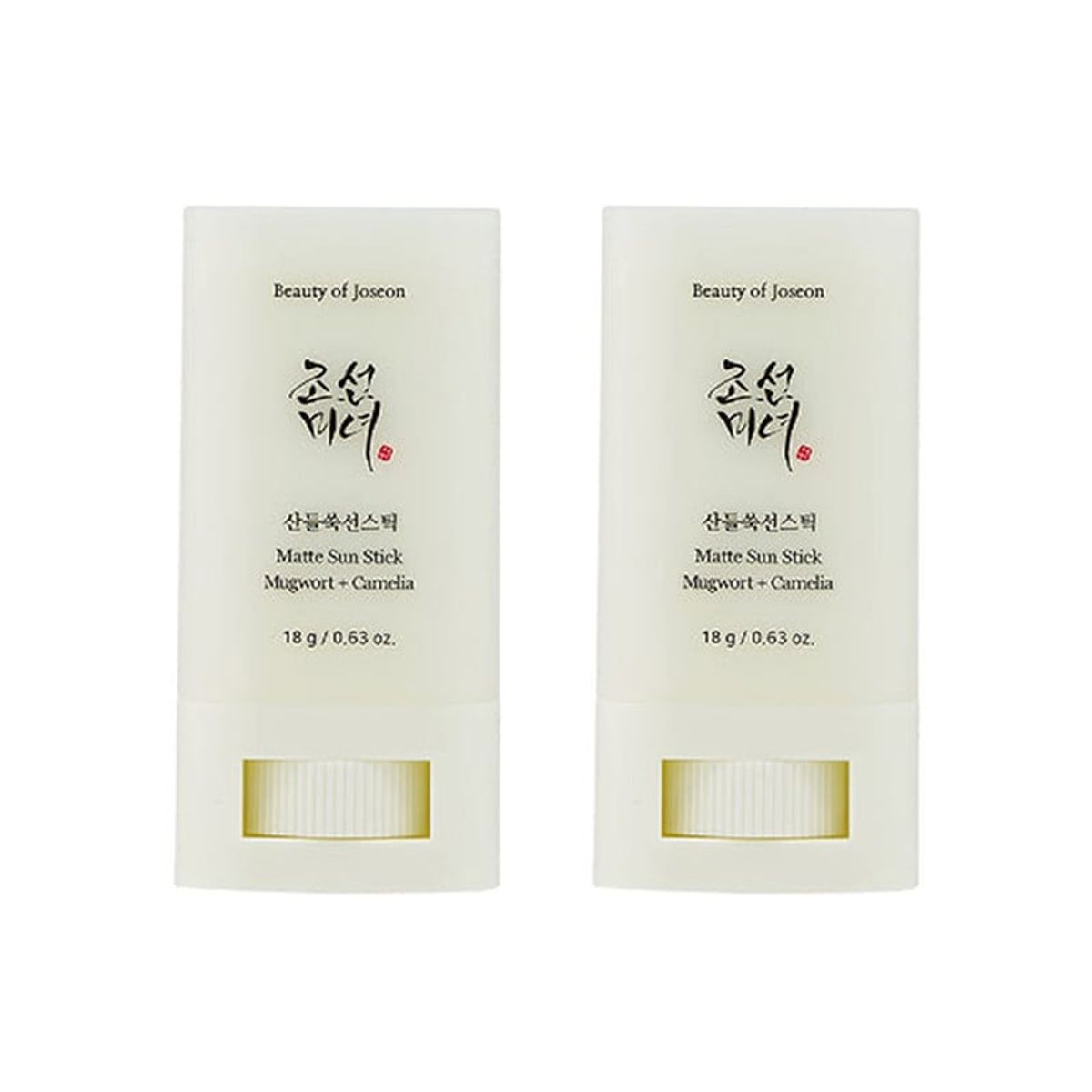 BEAUTY OF JOSEON - Matte Sun Stick Mugwot + Camelia Spf 50+ Beauty Of Joseon 18ml 2 Uni
