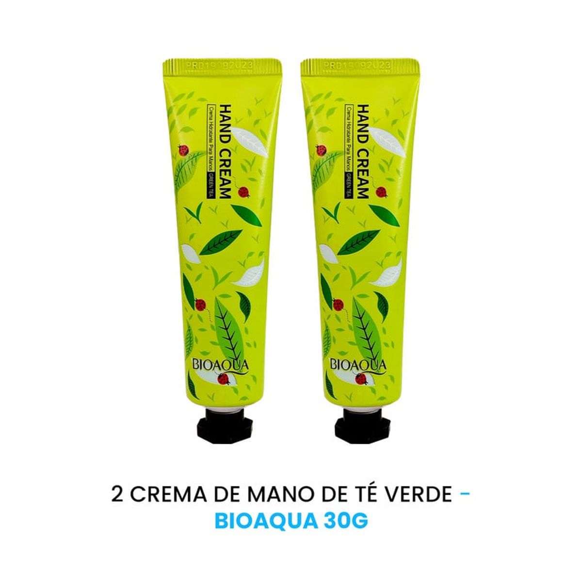 BIOAQUA - Crema De Mano De Té Verde Bioaqua 30Gr 2 Unidades