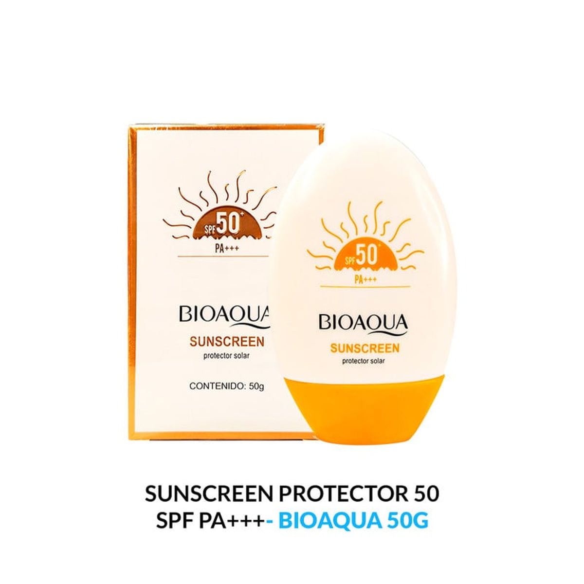 BIOAQUA - Sunscreen Protector 50 Spf Pa+++Bioaqua 50Gr