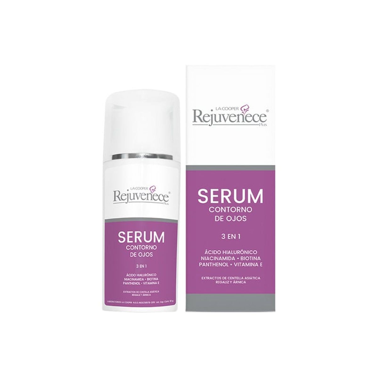 GENERICO - Serum Contorno De Ojos 3 en 1 Rejuvenece plus 30Gr