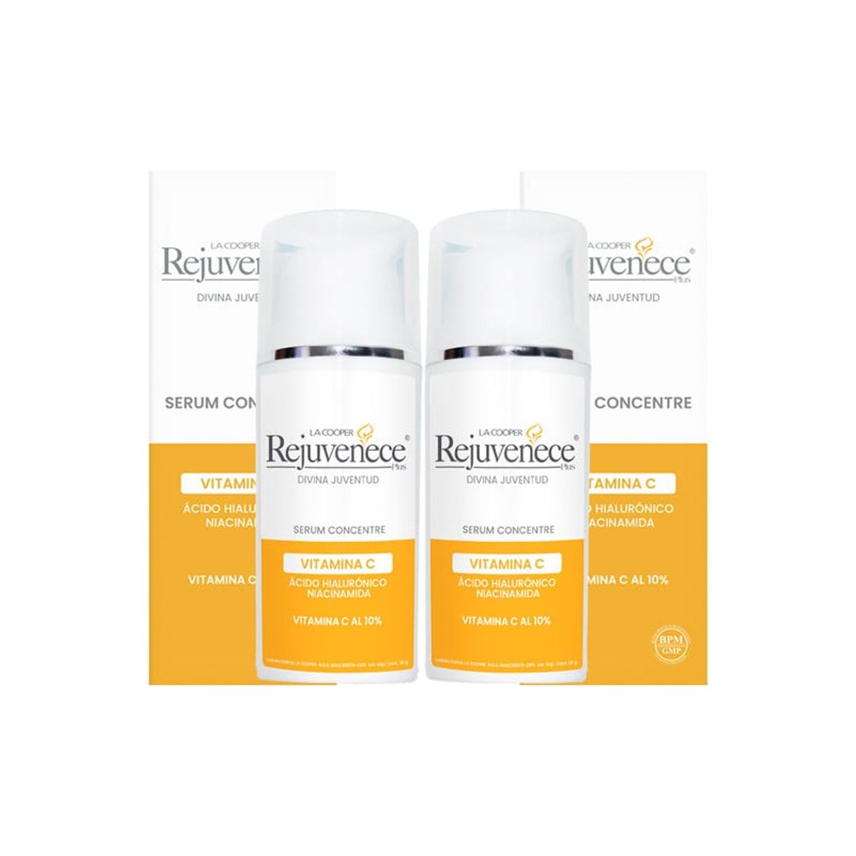 GENERICO - Serum Concentrate Vitamina C al 10% Rejuvenece plus 30Gr 2 Unidades