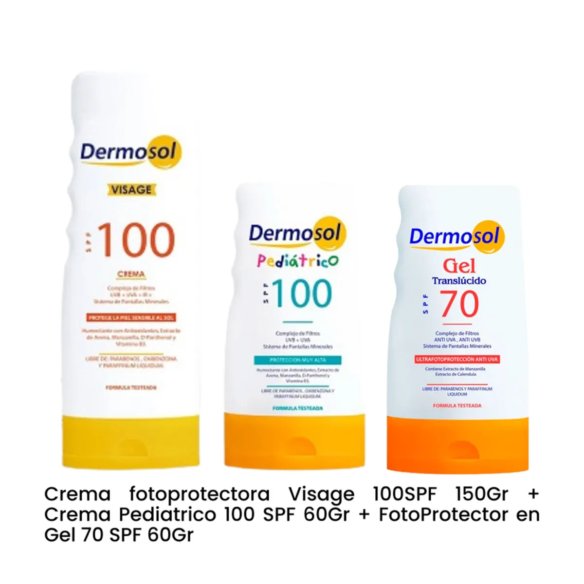 GENERICO - Kit Protector Solar Dermasol