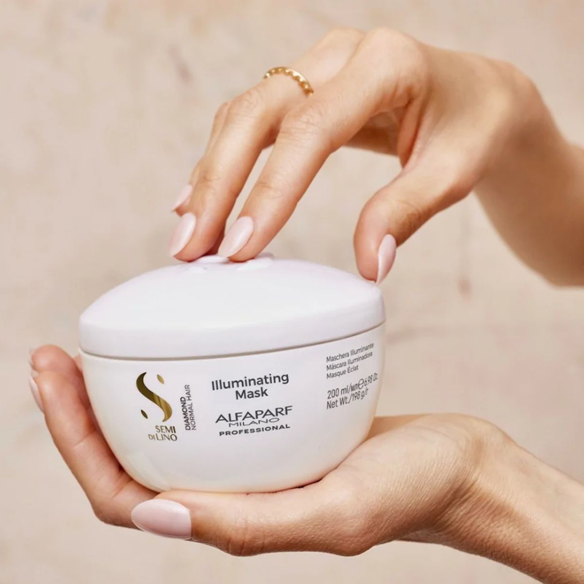 ALFAPARF MILANO - ALFAPARF SEMI DI LINO  Diamond Mask 200 ml