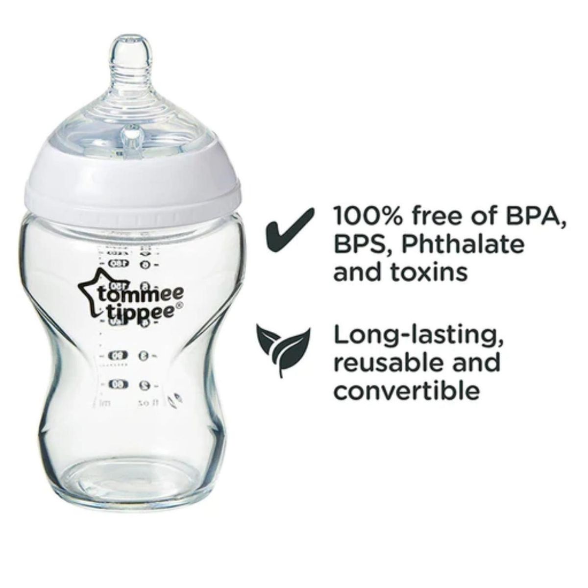 TOMMEE TIPPEE - Biberon Anticólicos Tommee Tippee 9 oz - Packx3